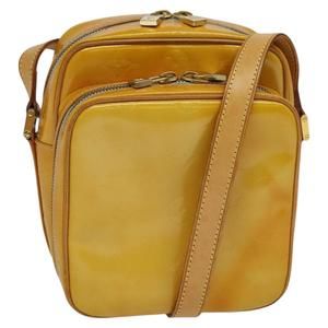 LOUIS VUITTON Monogram Vernis Wooster Shoulder Bag Gris M91036 LV Auth 125716